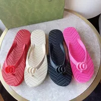 2022 Designer -Hausschuhe Strandschuhe Retro Flip Flops Damen beige rutschen harz schwarze flache sandalen sommer nation
