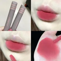 Lip Gloss Color Lipstick Waterdicht Lang meegaande Mat Red Bruin Naakt Glazuur Vloeistof Sexy Tint Beauty CosmeticLip