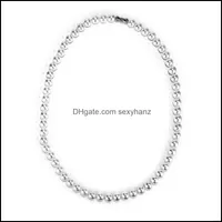 Буристые ожерелья подвески украшения как можно скорее каменистое ретро натуральное жемчужное ожерелье мужчины и женщины Клавиля -цепь хип -хоп Кокер 270 R2 Drop D D D