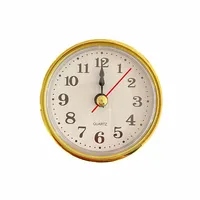 5PCS 65MM Round Quartz Clock Insert with Arabic Numerals DIY Built-In Clockwork Accessories Replacement246M