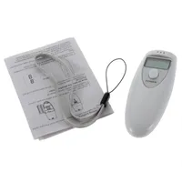 Gasanalysatorer Portabla enstaka skärmficka Digital Alcohol Breath Tester Analysator Detektor Test Testning LCD Displaygas