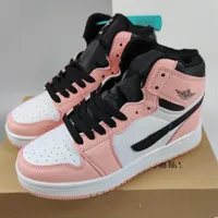 Dress Shoes Top quality Jumpman 1 1s Basketball Shoes Pink High Women Sports Trainers Sneakers312V
