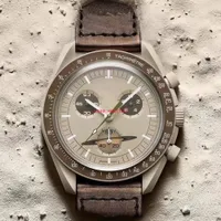 Heiße modische wasserdichte Paar Mondwache Herren und Frauen Top Chronograph Quartz Watch Drei-Pin-hochwertige Uhren, nicht multifunktional