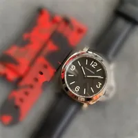 JL 000 Montre de luxe Luxury watch men watches 44mm 6497 Manual mechanical movement rubber watchband Wristwatches 100m waterproof