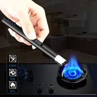 1 morceau USB Electronic Light Arc Rechargeable Kitchen Igniter Outdoor BBQ Camping plus léger portable