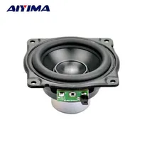 Aiyima 3 -calowy głośnik audio Pełny zakres 4 Ohm 15W Wysoka Wysoka siła Neodymu Magnetyczna Basowa Basin Aluminiowy dla Aury 1PC H1111313G195O