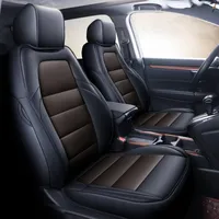 Anpassade lyxbilsätesöverdrag för Honda CR-V Select Waterproof PU Protective Seat Cushion Auto dekorera tillbehör bilstyling