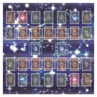 Yugioh Accessoires Card Game Pad Rubber Play Mat 60x60cm Galaxy Style Competition Pad Playmat für Yugioh Card x0925269i