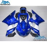 Fairings kit For YAMAHA R1 1998 1999 blue white Motorcycle body YZF R1 98 99 fairing kits High Quality ABS LY07