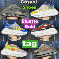 Newest Casual Shoes Triple Black White Multi-color Suede Floral Designer men women Sneakers Bluette Gold 2.0 Chunky Red Blue Clash Purple Beige Grey Trainers