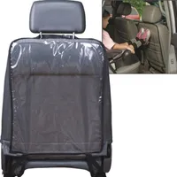 Bilstol täcker barnen Auto Back Protector Cover för barn Kick Mat Mud Cleaner Waterproof Baby Säkerhet TransparentCar