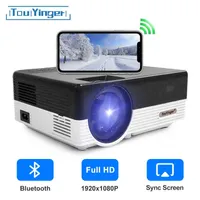 Touying Q P LED -videoprojektor Full HD Lumen LCD Hem Cinema Beamer Projector Smartphone Slide Overhead Projectors J220520
