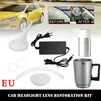 Car Headlight Lens Repair Restore Tool Repair Refurbishment Restoration Renovation Heating Atomization Cup Refurbish kit set234h