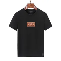 2022 New Designer Men's Thirt Brand Clothing European and American Design T-Shirt T-Shirt T-Shirt عالي الجودة بالأبيض والأسود بنسبة 100 ٪