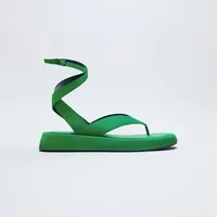 Flip Flops Summer Gladiator Sandalo versatile Scarpe pianeggianti bohémien con fibbia a basso fondo piatti sandalie mujer 220602