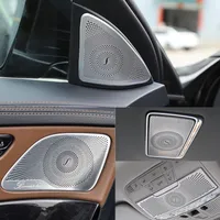 For Mercedes Benz S Class S320 S350 W222 Puerta de puerta de automóvil Almohadilla de Altavoz de Audio Cubierta de Audio Cubierta de Adornos Accesorios Adhesivos