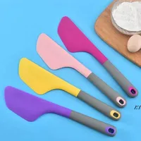 Silicone scraper baking tool bread knife household stirring butter spatula cream cake spatula Inventory