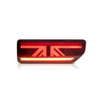 Röd/svart bil ledde bakljusmontering för Jimny streamer dynamiska belysningstillbehör baklampor dagsljus