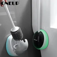 Oneup TPE Silicone Brush Head Evalet Attrols Quick Drain Cleaning Tools for Evalet Household Wc Bathroom Accessories 220531