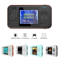 Joueurs portables Players Handheld GamePad Console Gaming Machine avec 8000mAh Bank Bank Buil-in 416 Player Toys for Children GIF