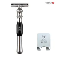 Titan de alta qualidade barbeador de barbear barbeador para homens alça de metal Máquina de barbear lâmina substituível para barbear 220622