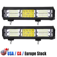 LED FloodLight Bar 12Inch Curved Led Bars Road Lights 288WLED Fog Lighting With Wiring Harness Kit for Truck Tractor Boat Car or Heavy Equipment Etc USASTAR
