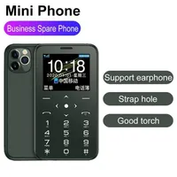 MP4 Oyuncular Soyes 7S Plus 7s+ Ultra İnce Küçük Hücre Kart Telefon 1.5 "IPS Öğrenci Mini Cep Mobil Taşınabilir Torch Mp3 Kamera196Q