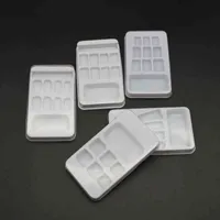 NXY Press on Nail On Packaging Box Plastic Trays With Cover Wholesale 10 20 30 50 100 Pieces For Various Shapes In Bulk