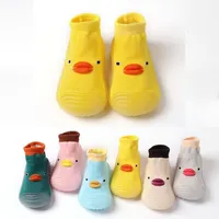Boots Little Yellow Duck Shoes Prewalker Baby Charms Stockings Home Toddler Girl Slippers Spring Blue Boot