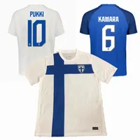 2020 2021 Finland Soccer Jerseys National Team Home Away Uronen Pukki Jensen Karjalainen PohjanPalo 20 21 Voetbal Shirt
