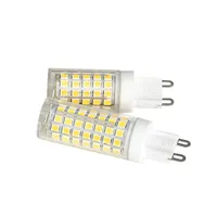 Bulbos 10pcs Super Bright G9 LED 220V 2835 SMD 7W/9W/12W/15W/18W Substitua a lâmpada de halogênio quente Lâmpada branca de milho branco