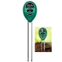 Boden pH-Tester 3-in-1-Lichtfeuchtigkeitssäuregehaltzähler Bodentester Feuchtigkeitszähler Pflanze Bodenüberwachungsdetektor für Pflanzen