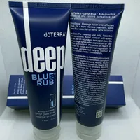 Djupblå RUB Topical Cream med eteriska oljor 120 ml Proprietär CPTG Foundation Primer Body Skin Care High Quality Fast Ship