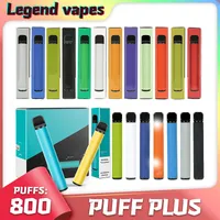 Puffs Bar Plus electronic cigarettes Disposable e-cigarettes Device 550mAh Battery 3.2ml Pre-Filled Vape Portable Vapor vs bang xxl elf esco bars elux legend