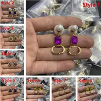 Newest Women Designer Earrings Girls Ladies Fashion Famous Jewelry High Quality Letter Luxury Couples Individuality Earring Jewelry Accessories