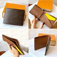 2022 FASHING TOP LUXURY LEATHERETS WARTERS WARTERS RETRO RETRO FOR LV's Classic Card Holders Coin Wallet Warty With Box Dust Facs