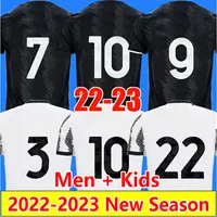 Player Version 22 23 Milik Soccer Jerseys 2022 2023 Home Away Kostic Bremer Pogba Vlahovic Maillots de Futol Chiesa Di Maria Paredes Men Kids Shirt Shirt Usiforms