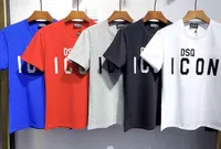 DSQ Phantom Turtle SS Mens Designer T-Shirt Paris Fashion T-Shirts Sommer DSQ Muster T-Shirt Männliche Qualit