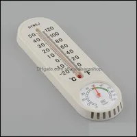Hushållens termometrar diverse hem Garden LL Analog termometer Hygrometer Väggmonterad temperaturfuktighet M OTKCW
