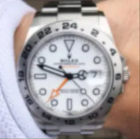 Rolex AAA 3A Top Quality Famous Brand 40mm Men Watches Watches Band Automatic Menchanical Movement en acier inoxydable Sapphire Verre avec des boîtes vertes d'origine Rolexwatch FH2