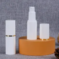 Storage Bottles & Jars Of 15MLWhite Vacuum Lotion Mini Refillable Bottle Travel Cosmetic Containers High QualityStorage