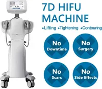 Nouvelle arrivée HIFU 7D SMAS professionnel professionnel anti-rindes Ultraform Traitement ride Hifu7d Face Lift Ultraforme III Ancien 7dhifu