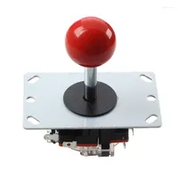 Oyun Denetleyicileri Joysticks Pin 8 Modlar Arcade Machine Konsolu için Kırmızı Top Joystick Rekreasyon Game