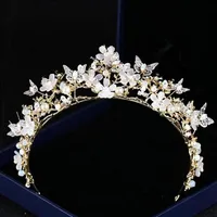 Luxury 2021 Wedding Bridal Tiara Rhinestone Head Pieces Crystal Bridal Headbands Hair Accessories Evening Bride Dresses273c