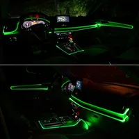 3 M Araba İç Aksesuarları Soğuk Işık LED Atmosfer Işık Bar için Dodge Journey Jeep Grand Cherokee / Compass / Commander / Wrangler