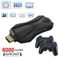 D10 HDMI 4K Retro Video TV Game Console Home 2.4G Double Wireless Handle 6888 Emulator Game Stick Mini TV Game Player for Gift H220426