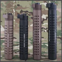 M4QD 14mm trådar AR15 ljuddämpare med QD -flash hider jaktljud supression dummy gel blaster airsoft växel dekorerad307m