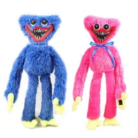 40 cm Hugg Wugg Plush Doll Toy Kawaii Bigmouth Monster Hague Vagi Soft Schled Boby Game Cartoon Blue Long Haired Monster Hot Scary Prezent dla dzieci