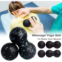 EPP Lacrosse Myofascia palla di arachidi massaggio massaggio ad alta densità fitness leggero fascia corporeo alleviare il dolore yoga sfera 220812