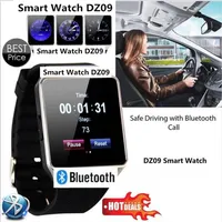 Newest Smart Watch dz09 With Camera Bluetooth WristWatch SIM TF Card Smartwatch For Ios Android Phones Support Multi lang249a